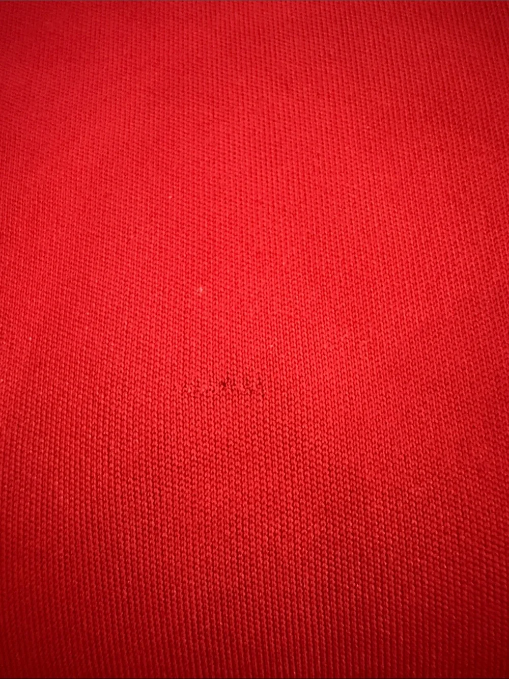 adidas Red Athletic Shorts with White Side Panels. Size S. Waist 24”plus stretch